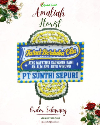 Papan Bunga Duka di Molu Maru